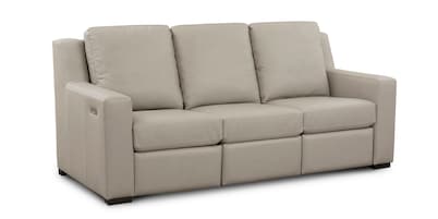 Somers Leather Track Arm Reclining Sofa