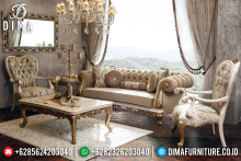 Furniture Jepara Murah Sofa Tamu Mewah Comfortable Design Luxury Classic MMJ-0398