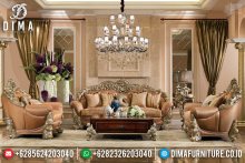 Sofa Tamu Mewah Persian Kingdom Furniture Jepara Asli MMJ-0397