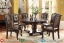 Jual Set Meja Makan Bundar Jati Natural Classic Furniture Jepara Termurah MMJ-0417