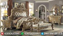 New Item Kamar Set Mewah Ukiran Classic Luxury Royal Furniture Jepara MMJ-0436