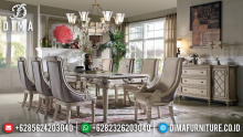 Jual Meja Makan Mewah Jepara Kualitas Export Design Royals Classic Luxury MMJ-0517