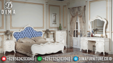 Kamar Set Mewah Luxury Carving White Duco Glossy Furniture Jepara MMJ-0606