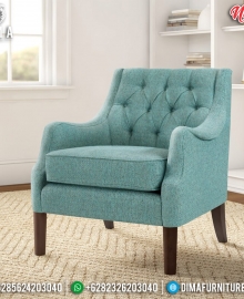 Epic Desain Sofa Minimalis Single Seater New Luxury Furniture Jepara MMJ-0818