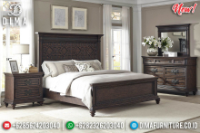 Tempat Tidur Minimalis Ukuran Queen New Modern Design Royals Natural Luxury MMJ-0745