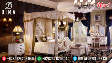 Desain Tempat Tidur Mewah Kanopi Luxury Style Beautiful Princes Emperial Model MMJ-0908