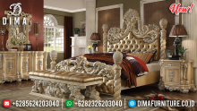 Harga Tempat Tidur Mewah Ukiran Luxury Classic Desain Glamorous Empire MMJ-0869