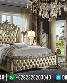 Jual Tempat Tidur Mewah Ukiran Jepara Luxury Classic Design Beautiful Princes MMJ-0871