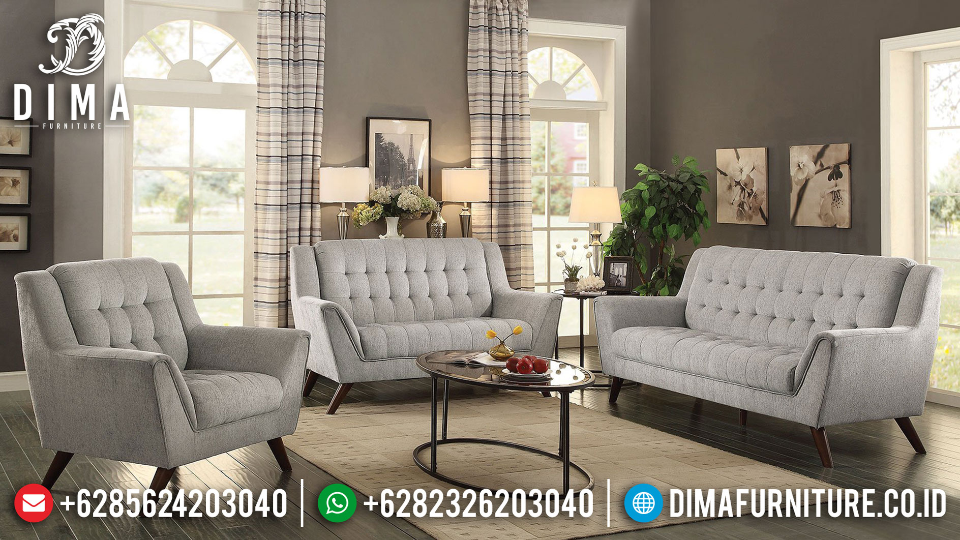 New Sofa Tamu Minimalis Jepara Classic Design Greatest Quality MMJ-0929