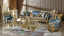 Gold Carving Sofa Ruang Tamu Mewah Modern Best Furnish MMJ-0969
