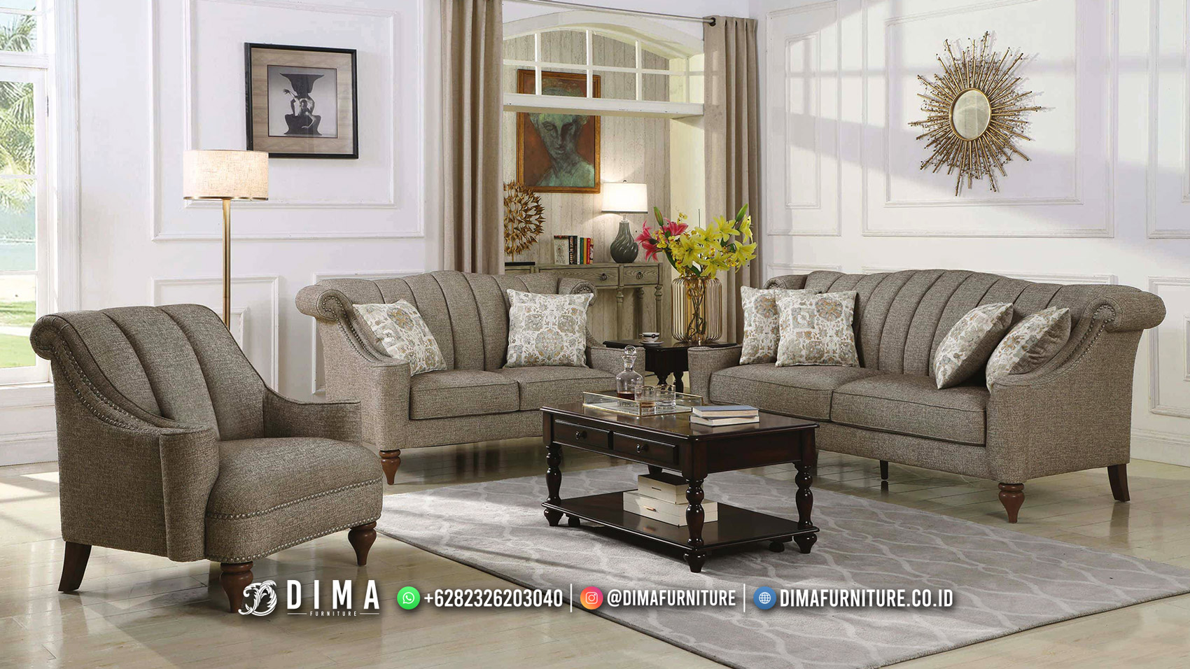 Desain Sofa Tamu Minimalis Jepara Best Furniture Rich MMJ1040