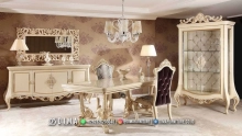 Promo Meja Makan Jepara Mewah Inspiration Furniture MMJ1285